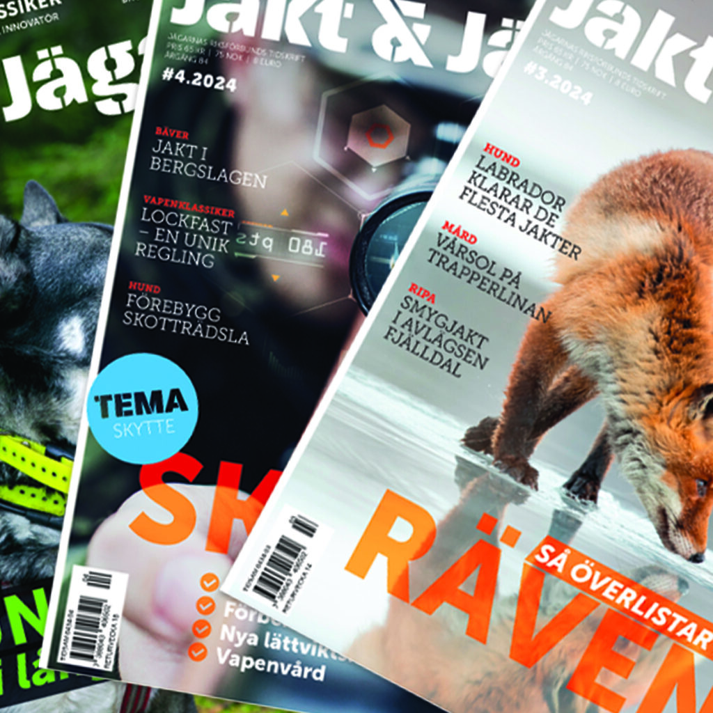 Tidningen Jakt & Jägare som publiceras 10 gånger per år